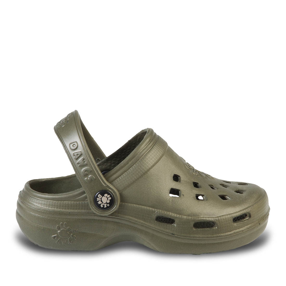 Kids' Beach Dawgs Clogs - Olive