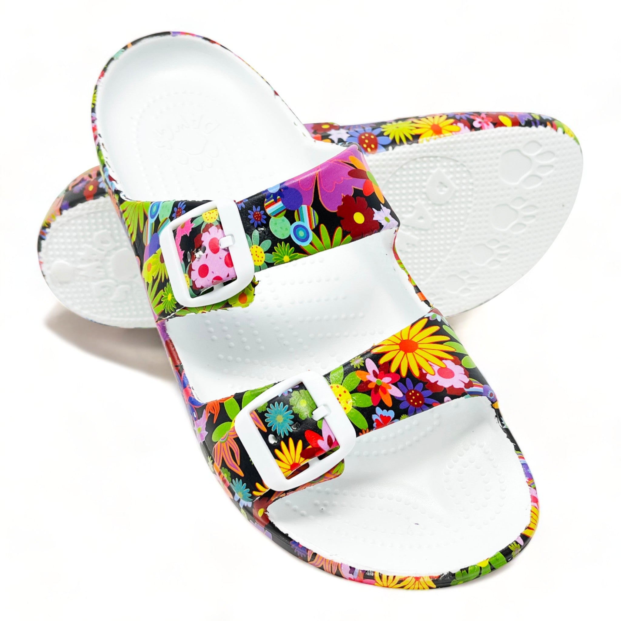 Buy Floral Leather Sandals For Women - For Sale - Turkeyfamousfor