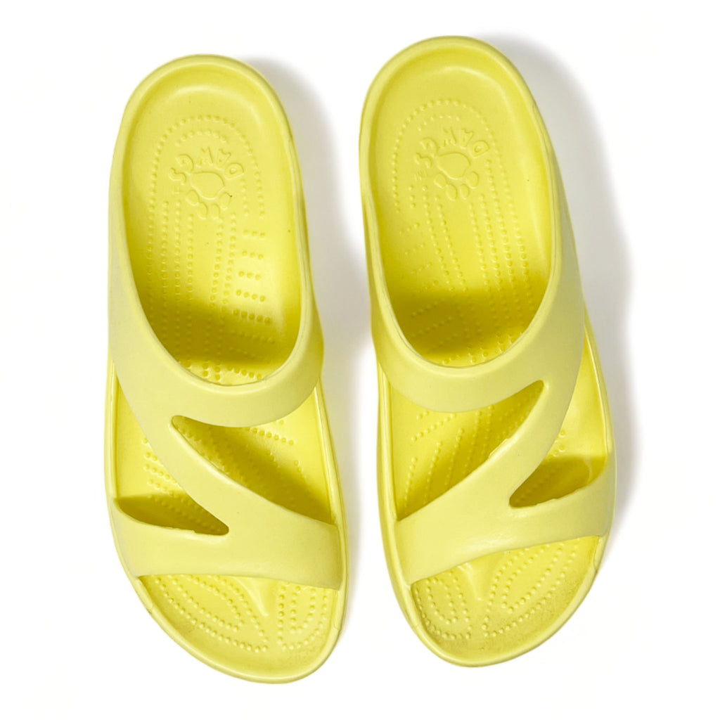 Dawgs Women's Z Sandals - Yellow