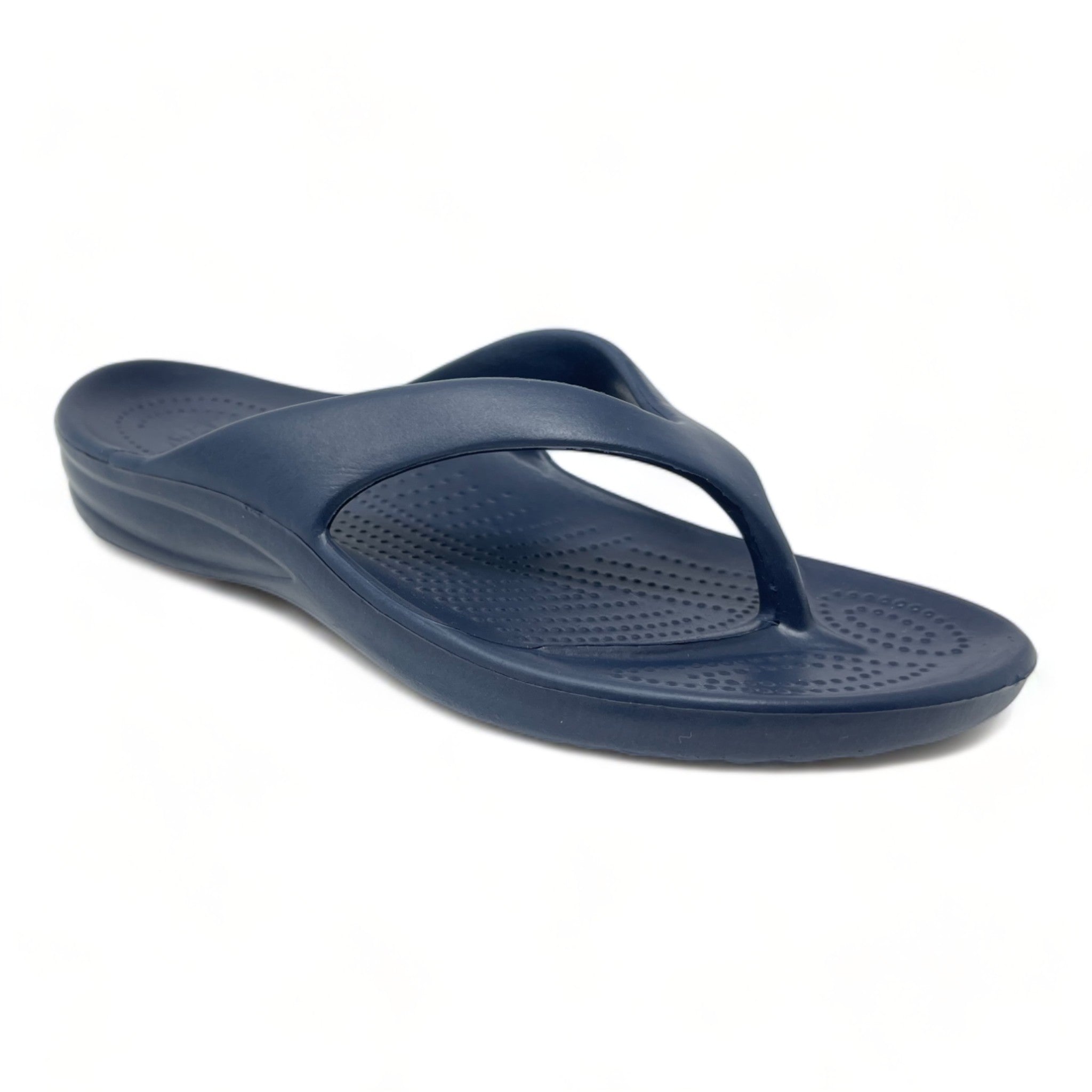 Womens navy blue store flip flops