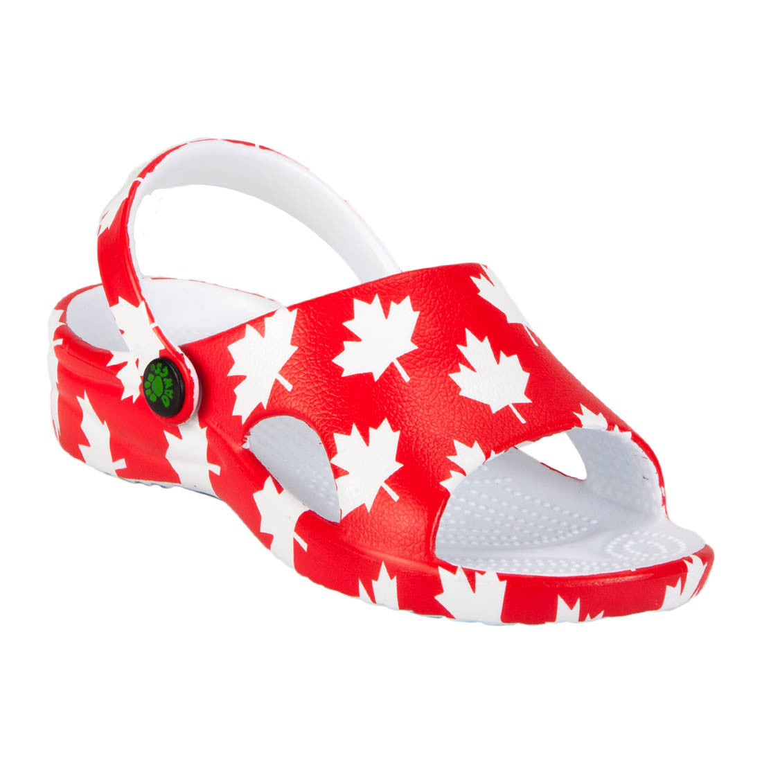 Toddlers' Slides - Canada (Red/White)