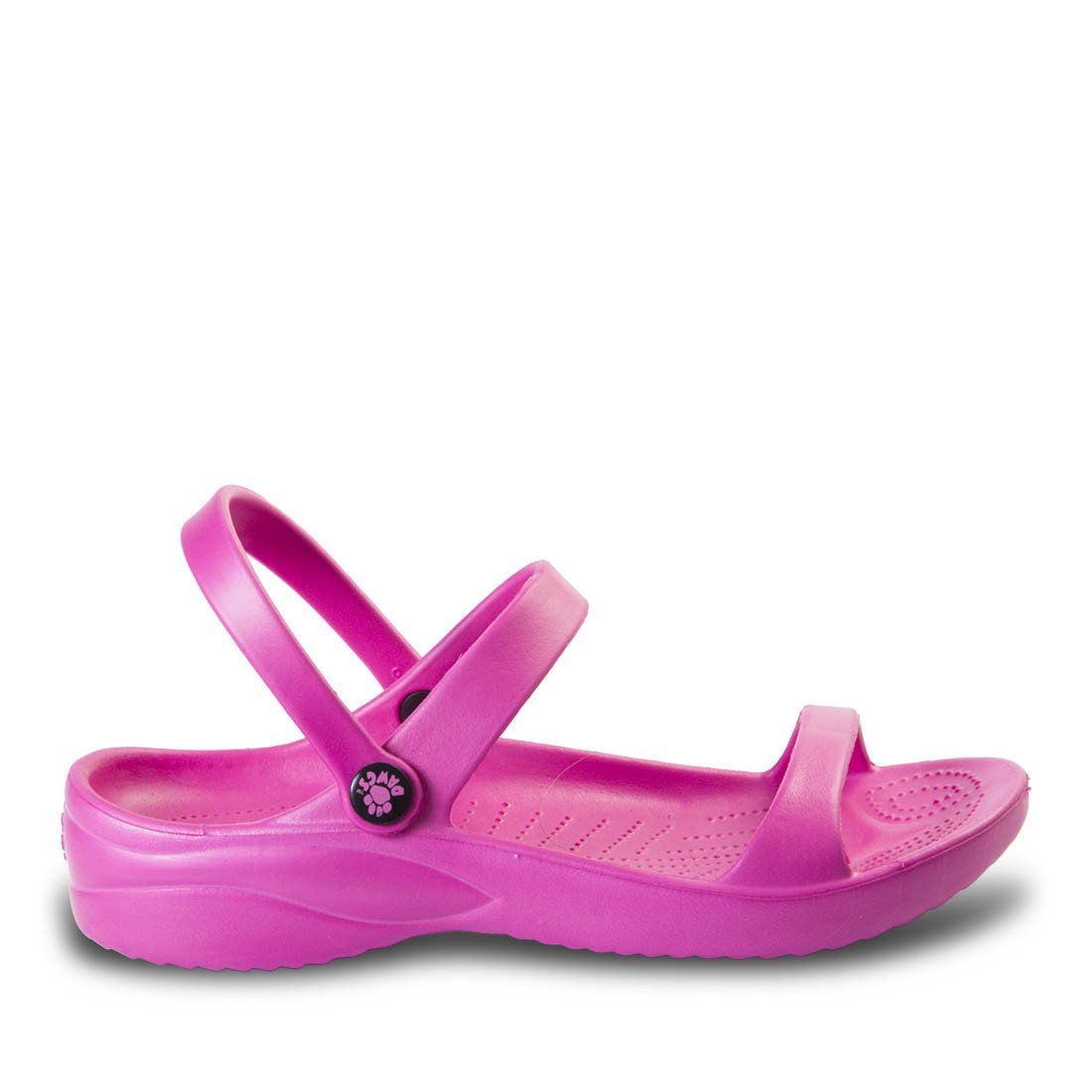 Women's 3-Strap Sandals - Hot Pink